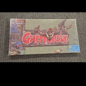 Ghettopoly Board Game 2002 NEW